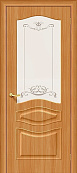 Схожие товары - Дверь Браво Модена миланский орех, стекло белое художественное