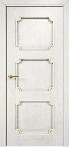 Недавно просмотренные - Дверь Оникс Валенсия эмаль белая патина золото, глухая