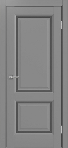 Дверь Эко Neo 602С.2121 серый, сатинат графит