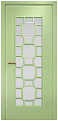 Схожие товары - Дверь Оникс Турин фрезерованная эмаль фисташковая, сатинато с решеткой №3
