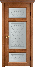 Недавно просмотренные - Дверь ПМЦ массив ольхи ОЛ55 орех 10%, стекло 55-8