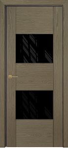 Недавно просмотренные - Дверь Оникс Парма дуб кофейный, глухая лакобель RAL 9005