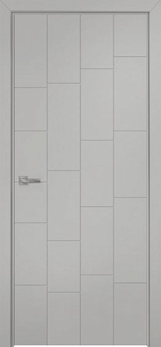 Дверь Оникс Концепт №4 PVC светло серый, глухая