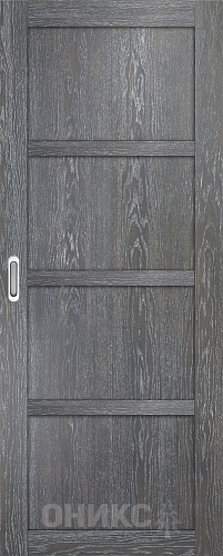 Перегородка Оникс №3 дуб седой, глухая