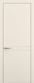 Схожие товары - Дверь Z K13 полипропилен крем, молдинг серебро, ALU кромка хром, глухая