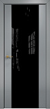Дверь Оникс Престиж эмаль RAL 7040, триплекс черный