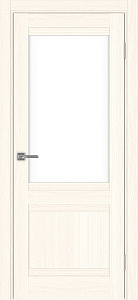 Недавно просмотренные - Дверь Эко 502.21U ясень светлый, lacobel белый