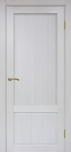 Дверь Эко 640.11 ОФ3 ясень серебристый, глухая