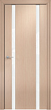 Дверь Оникс Престиж 2 беленый дуб, триплекс белый