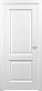 Недавно просмотренные - Дверь Z Venecia Т3 эмаль White patina Silver, глухая