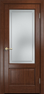 Недавно просмотренные - Дверь ПМЦ массив ольхи микс ОЛ83 коньяк, стекло матовое 83/5