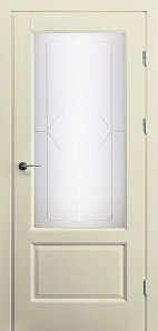 Недавно просмотренные - Дверь М V-62 эмаль RAL1013, сатинат гравировка Сильвия