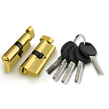 Цилиндровый механизм Punto A202/60 mm (25+10+25) PB латунь 5 кл.