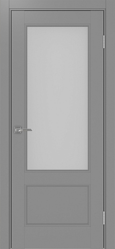 Дверь Эко Neo 540ПФ.21 серый, сатинат