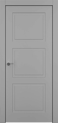 Дверь Кл33 эмаль серая, глухая