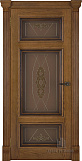 Схожие товары - Дверь ДР Elegante classico шпон Мадрид Patina Antico с широким фигурным багетом, стекло мираж