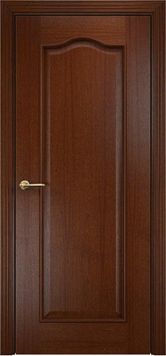 Дверь Оникс Классика 2 красное дерево, глухая