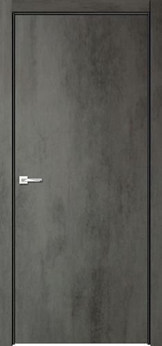 Дверь V Лоярд эмалит Севилья 32 бетон темный, глухая