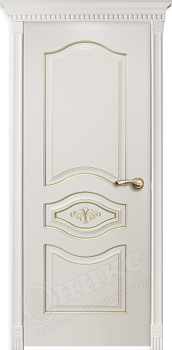 Дверь Оникс Сицилия эмаль белая, глухая