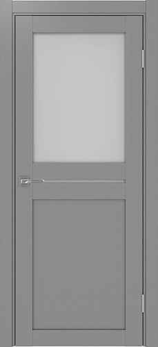Дверь Эко 520.221 серый, сатинат