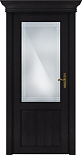 Схожие товары - Дверь Статус CLASSIC 521 дуб черный, стекло сатинато с алмазной гравировкой итальянская решетка