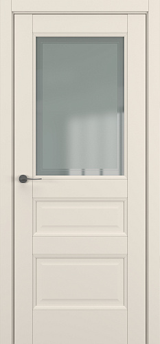 Дверь Z Ампир В5 экошпон кремовый, сатинат