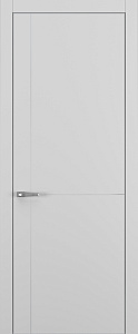 Недавно просмотренные - Дверь Z K17 полипропилен серый, ALU кромка хром, молдинг серебро, глухая