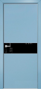 Недавно просмотренные - Дверь Оникс Вирджиния эмаль голубая, глухая, стекло Lacobel RAL 9005