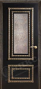 Недавно просмотренные - Дверь Оникс Прима эмаль черная с золотой патиной, зеркало состаренное