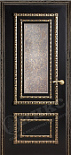 Схожие товары - Дверь Оникс Прима эмаль черная с золотой патиной, зеркало состаренное