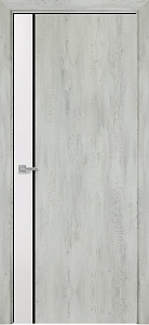 Недавно просмотренные - Дверь Оникс Дуо эмаль белая/CPL лофт, триплекс черный