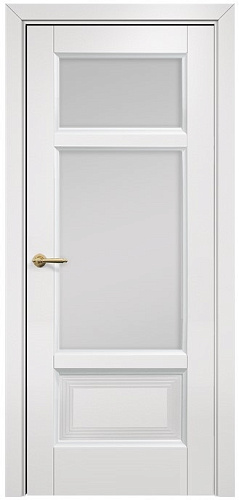 Дверь Оникс Тоскана 4 эмаль белая, сатинат белый