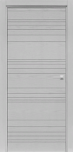 Недавно просмотренные - Дверь ДР Art line шпон Linea Chiaro Patina Argento (Ral 9003), глухая
