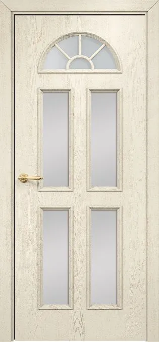 Двери в интерьере - Дверь Оникс Бостон эмаль слоновая кость с патиной, сатинат
