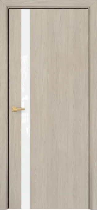 Двери в интерьере - Дверь Оникс Верона 1 CPL rubra elm, триплекс белый
