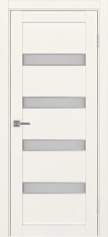 Двери в интерьере - Дверь Эко 505.12 АПС бежевый молдинг SC, сатинат