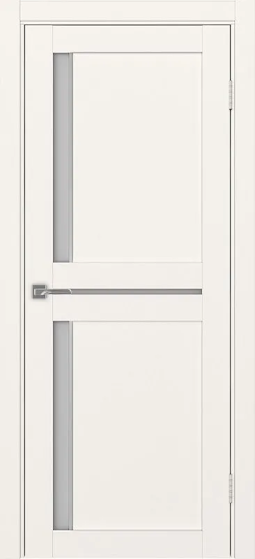 Двери в интерьере - Дверь Эко 523.221 АПП бежевый молдинг SC, сатинат