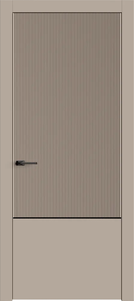 Двери в интерьере - Дверь Лайн10М эмаль NCS 3005-Y50R, глухая