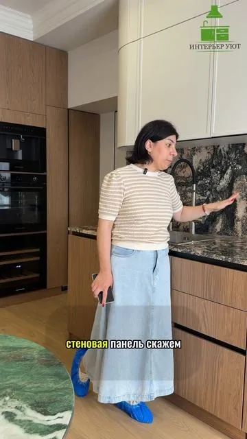 Кухни в доме на садовом
