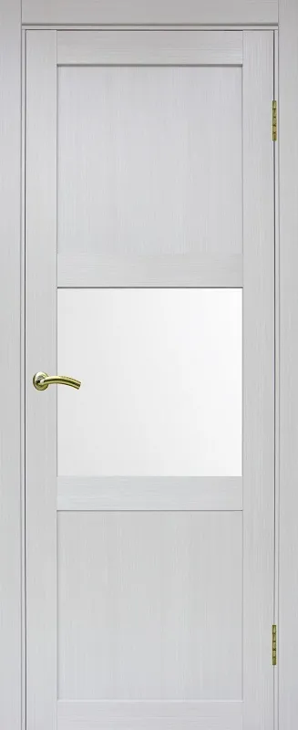 Двери в интерьере - Дверь Эко 530.121 ясень серебристый, сатинат