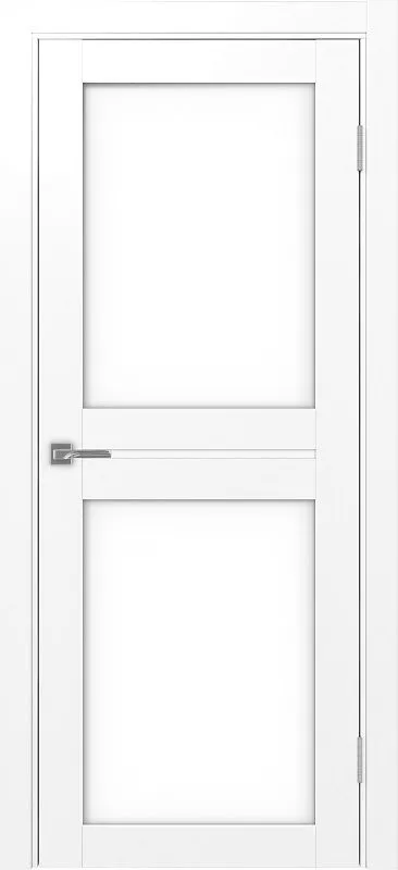Двери в интерьере - Дверь Эко 520.212 белый снежный, lacobel белый