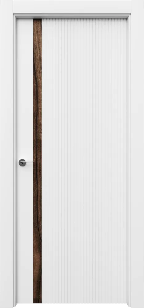 Двери в интерьере - Дверь БатВ1 эмаль RAL 9010, глухая