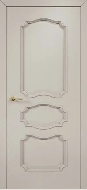 Двери в интерьере - Дверь Оникс Барселона эмаль латте по МДФ, глухая