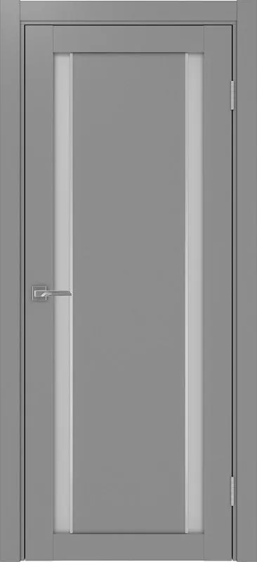 Двери в интерьере - Дверь Эко 522.212 АПС серый молдинг SC, сатинат