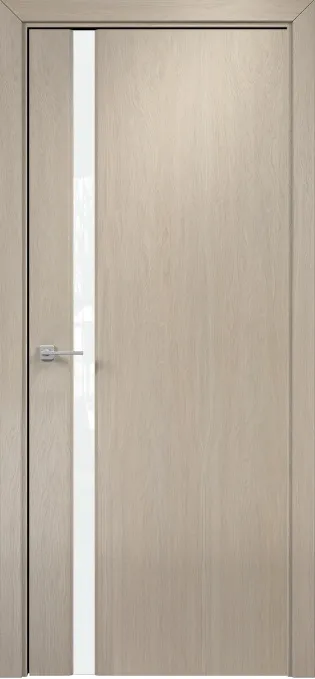 Двери в интерьере - Дверь Оникс Престиж 1 мокко, триплекс белый