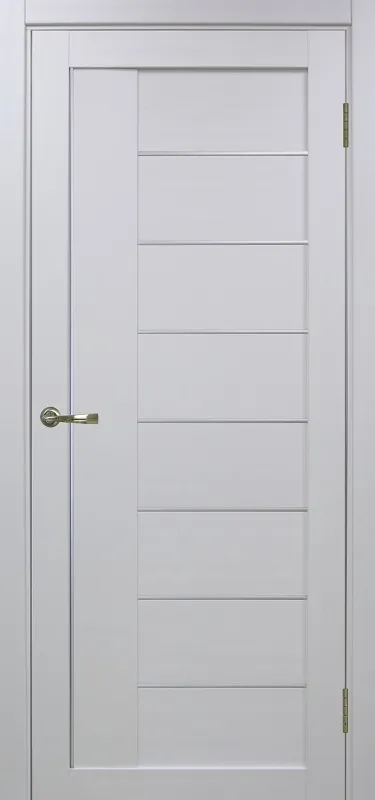 Двери в интерьере - Дверь Эко 524.11 АПП белый лед молдинг SC, глухая