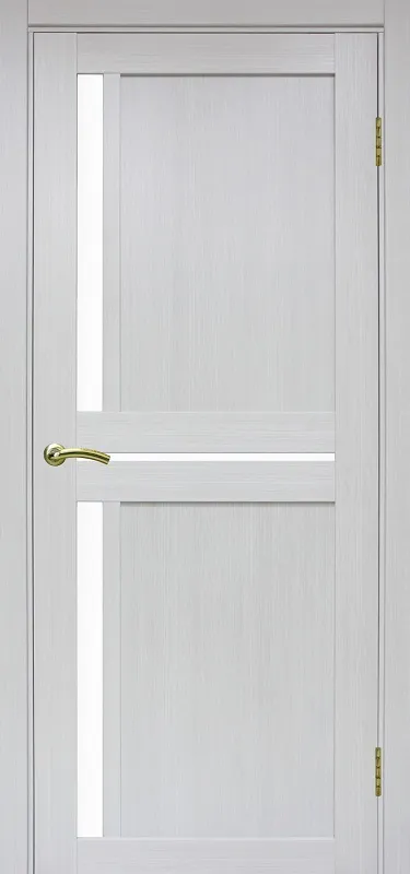 Двери в интерьере - Дверь Эко 523.221 ясень серебристый, сатинат