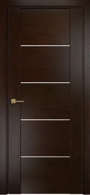 Двери в интерьере - Дверь Оникс Парма палисандр, глухая с молдингом