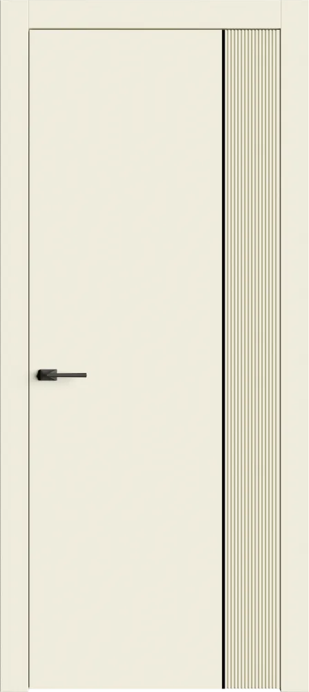 Двери в интерьере - Дверь Лайн6М эмаль RAL 9001, глухая