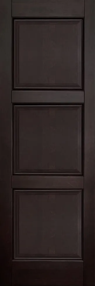 Двери в интерьере - Дверь ОКА массив ольхи Турин венге, глухая